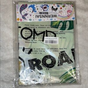 WERNNSAI Dinosaur Party Tablecloth